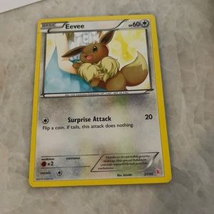 Pokemon card- Eevee